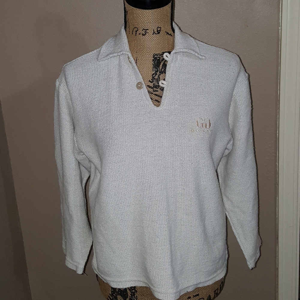 Giorgio vintage sweater size medium cream color so soft